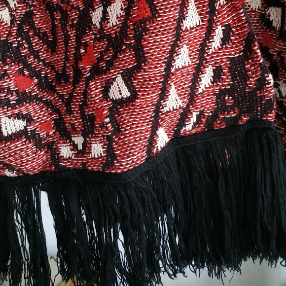 Divided H&M ladies long Open front textured Fringe Cardigan - Picture 4 of 15